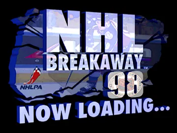 NHL Breakaway 98 (US) screen shot title